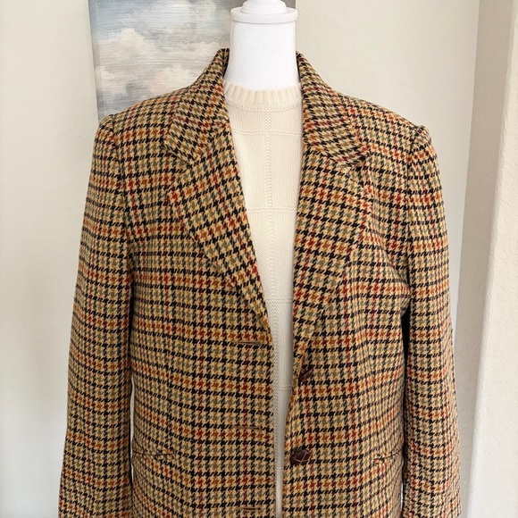 Harve Bernard Houndstooth Blazer - Picture 3 of 11
